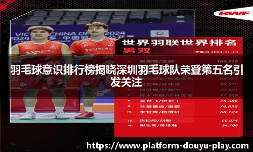 羽毛球意识排行榜揭晓深圳羽毛球队荣登第五名引发关注
